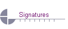 Signatures